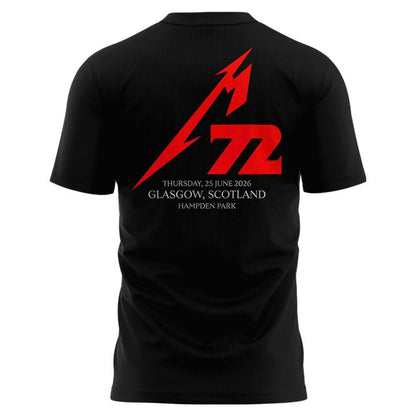 Metallica M72 World Tour Glasgow T-shirt