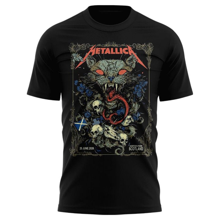 Metallica M72 World Tour Glasgow Special T-shirt