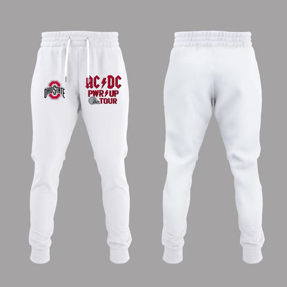 Sweatshirt AC/DC x Ohio State Buckeyes Football - Power Up Tour 2026 Sweatshirt