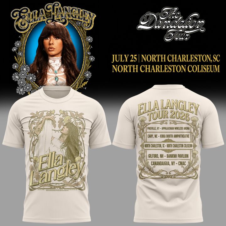 Exclusive Version Ella Langley x North Charleston, SC Tshirt