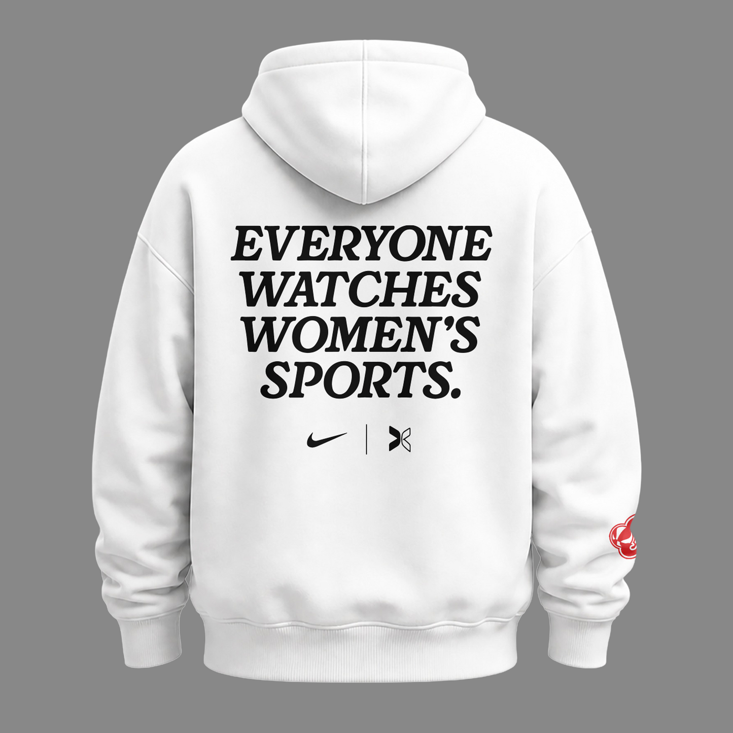 Indiana Fever Everyone Watches Womens Sports Hoodie White