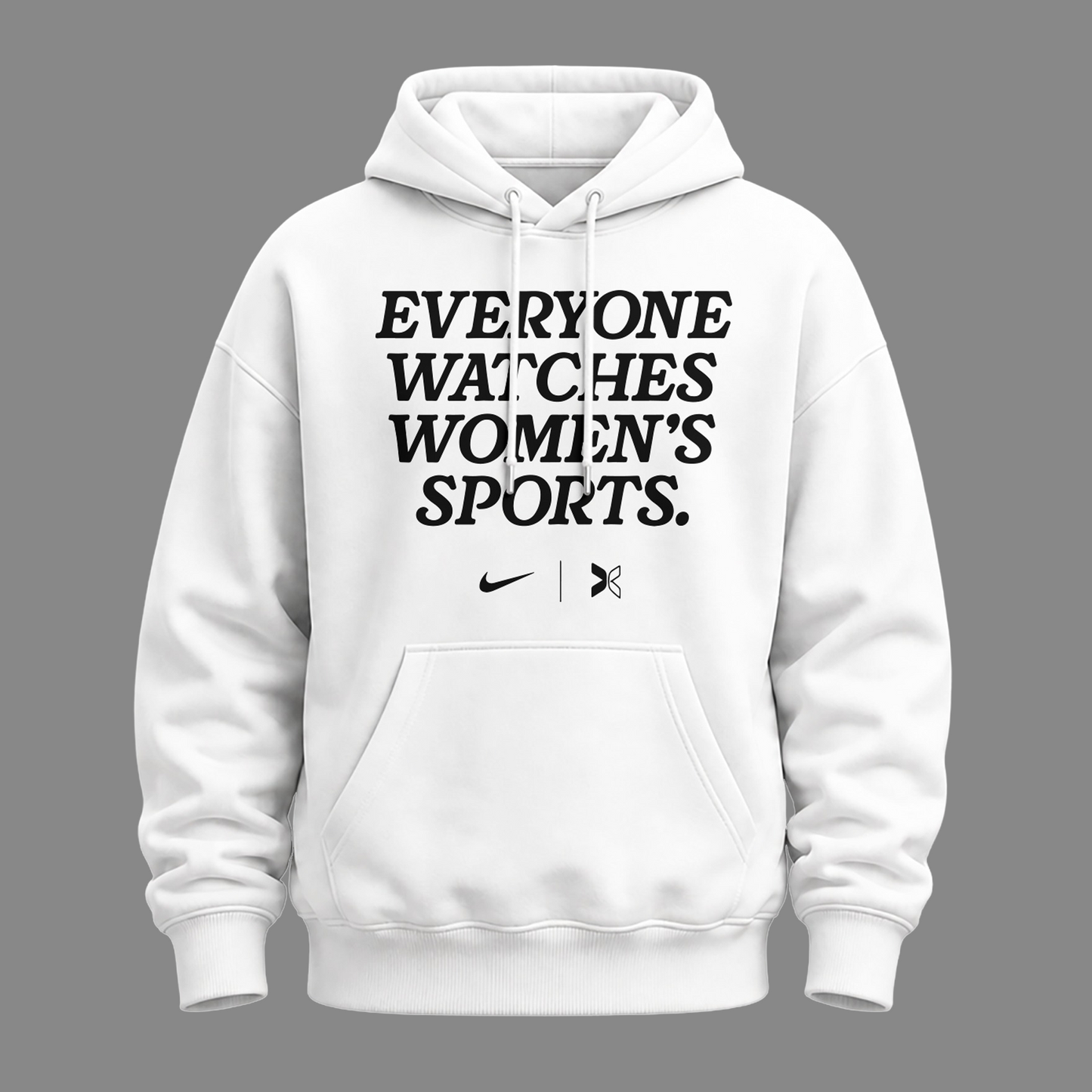 Indiana Fever Everyone Watches Womens Sports Hoodie White