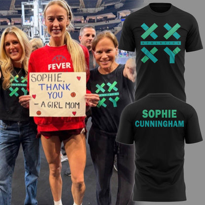 Black Shirt Sophie Cunningham - Indiana Fever - Thank You Sophie For Speaking Up For Girls T-Shirt