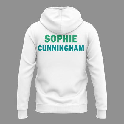 White Hoodie Sophie Cunningham - Indiana Fever - Thank You Sophie For Speaking Up For Girls Hoodie