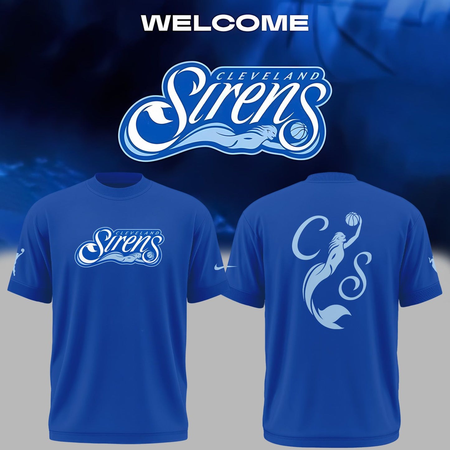 Cleveland Sirens WNBA T-Shirt