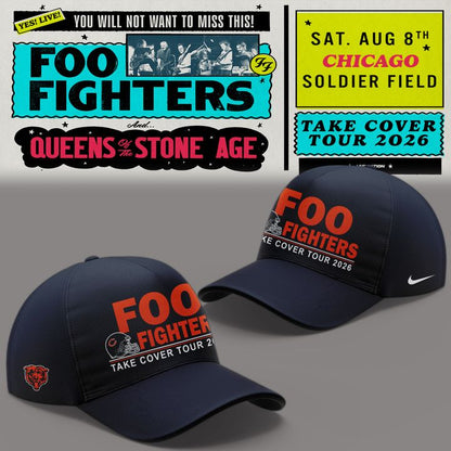 02.52. Sweatshirt Foo Fighters x Soldier Field - Take Cover Tour 2026 Sweatshirt