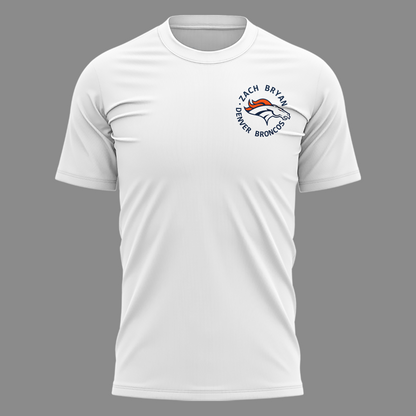 Exclusive Version Zach Bryan x Denver Broncos T-shirt