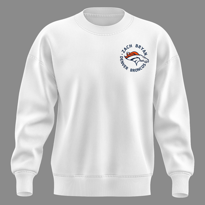 Exclusive Version Zach Bryan x Denver Broncos Sweat