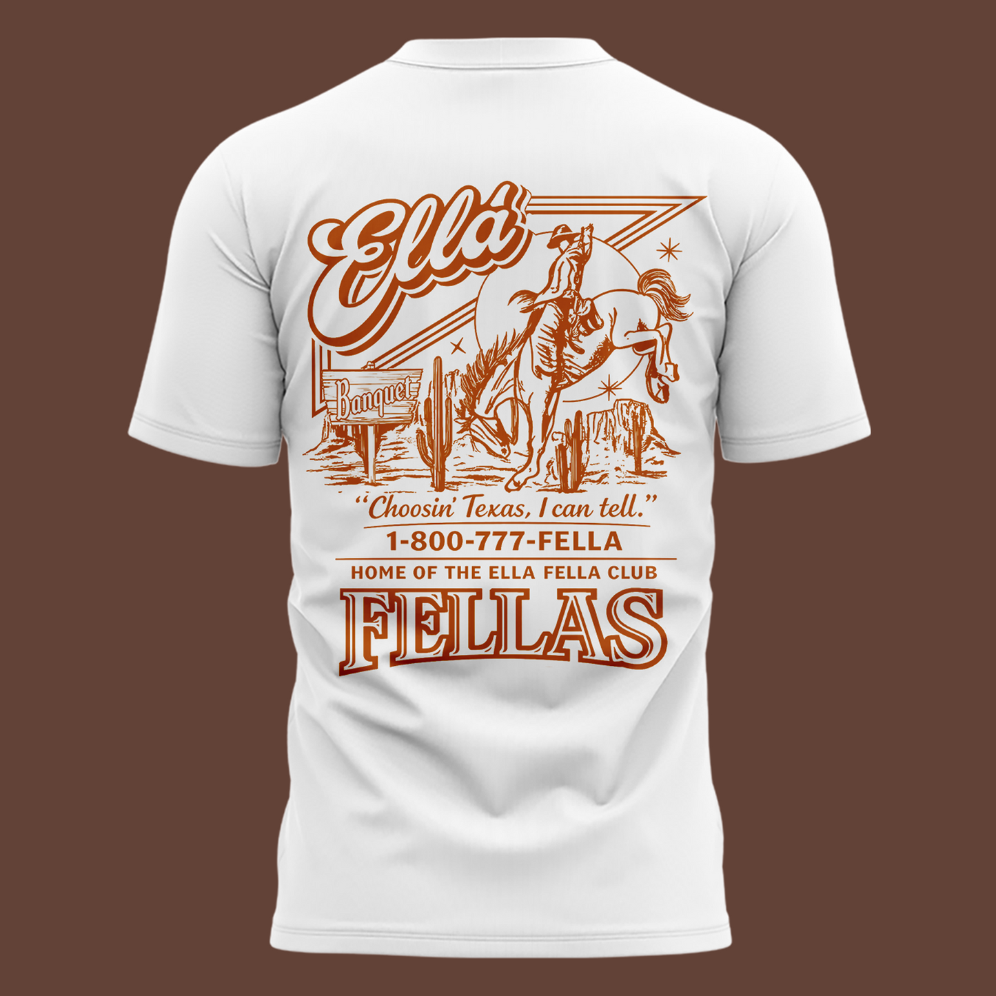 Limited Edition T-Shirt Ella’s Fellas x Texas Longhorns!