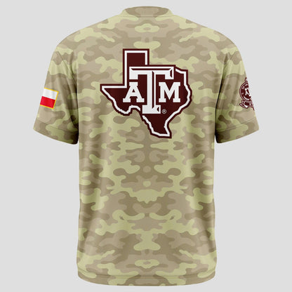 Texas A&M Aggies New Camo Uniforms T-Shirt