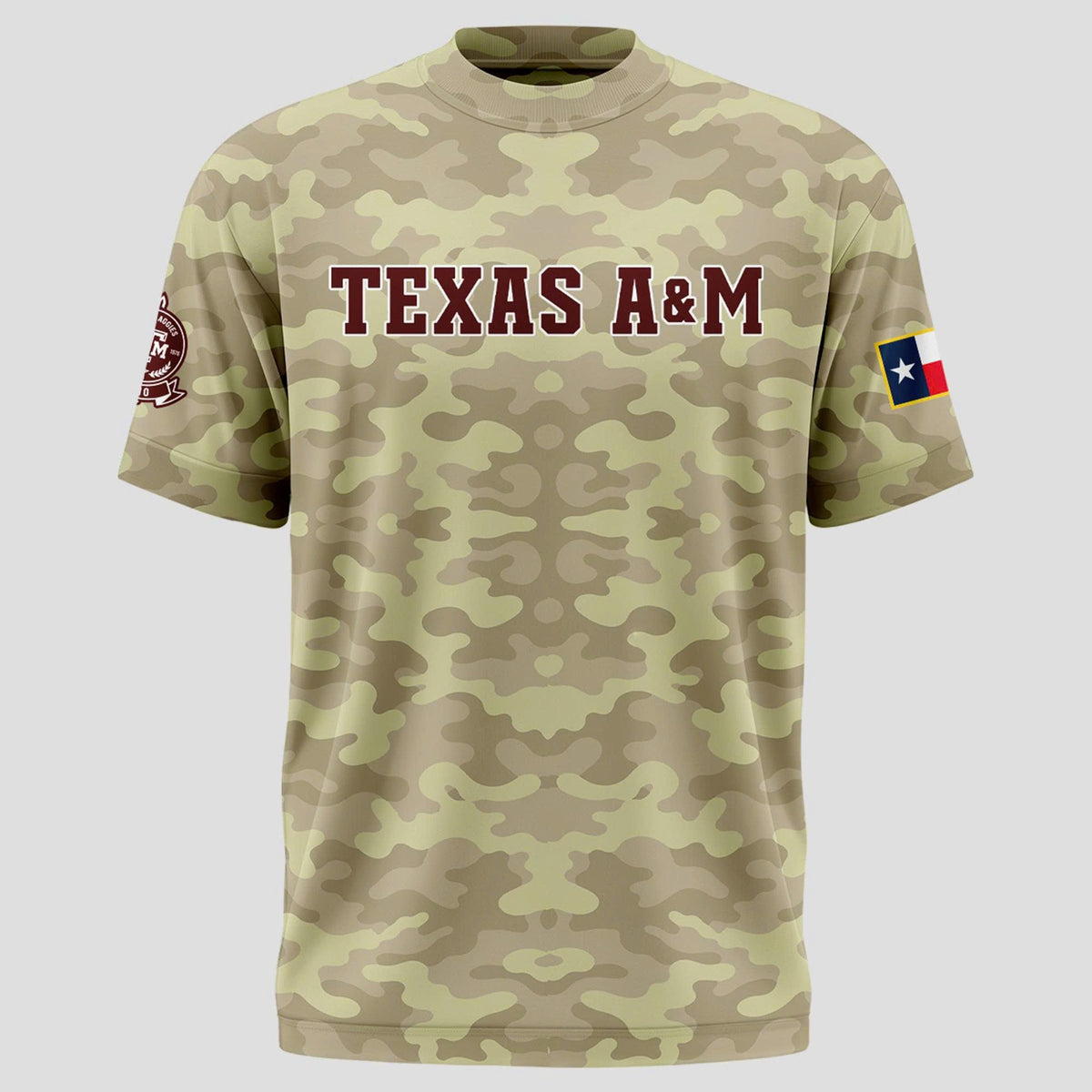 Texas A&M Aggies New Camo Uniforms T-Shirt