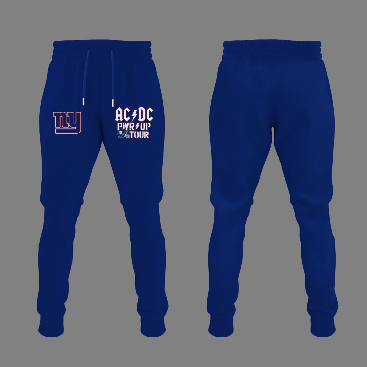 001. Newest Shirt AC/DC x New York Giants - POWER UP TOUR 2026 T-Shirt