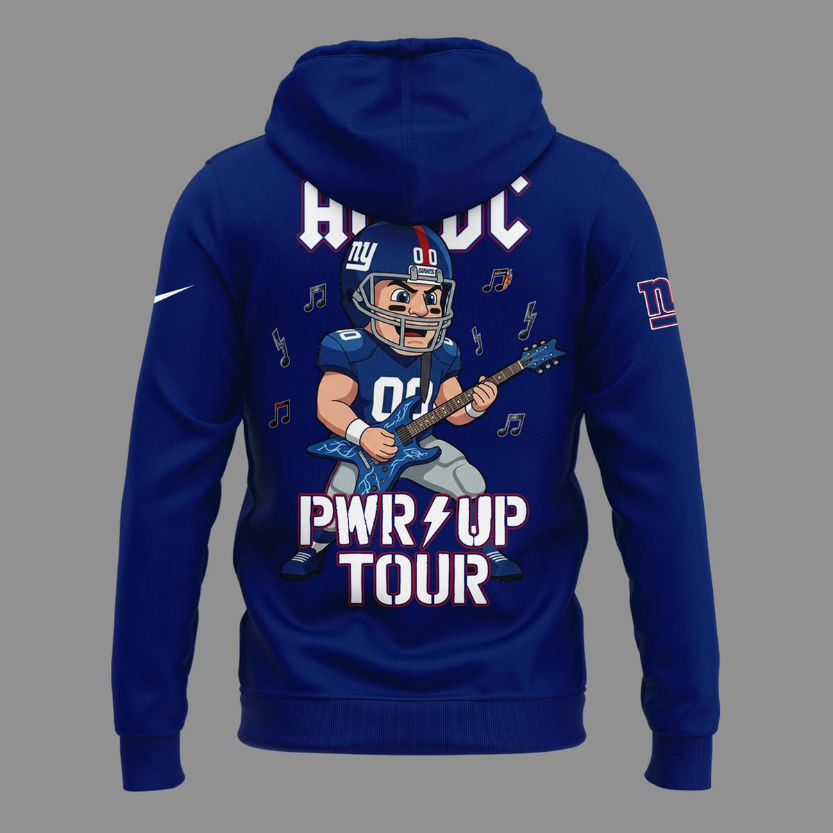 01.16. Special AC/DC x New York Giants - POWER UP TOUR 2026 Hoodie