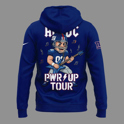 01.16. Special AC/DC x New York Giants - POWER UP TOUR 2026 Hoodie
