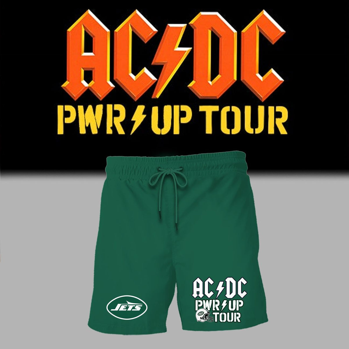 01. AC/DC x New York Jets - POWER UP TOUR 2026 T-Shirt