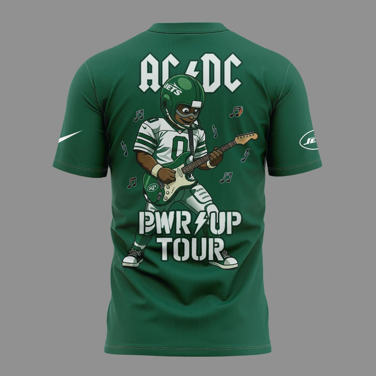 01. Perfect Shirt AC/DC x New York Jets - POWER UP TOUR 2026 T-Shirt