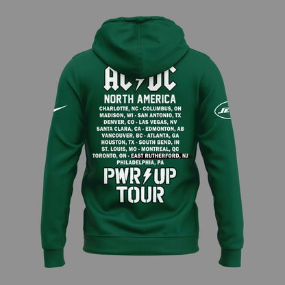 01.06. Limited Edition AC/DC x New York Jets - POWER UP TOUR 2026 Hoodie