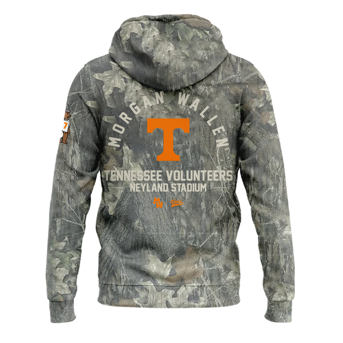02.Morgan Wallen x Tennessee Volunteers Camo Event 2026 -Hoodie