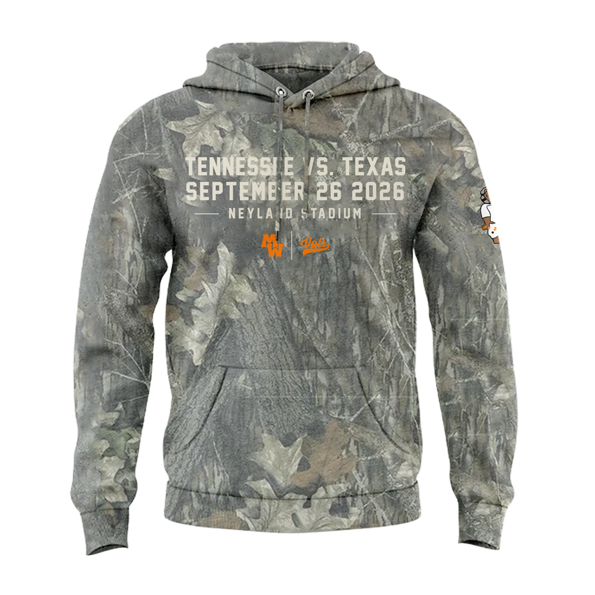 02.Morgan Wallen x Tennessee Volunteers Camo Event 2026 -Hoodie