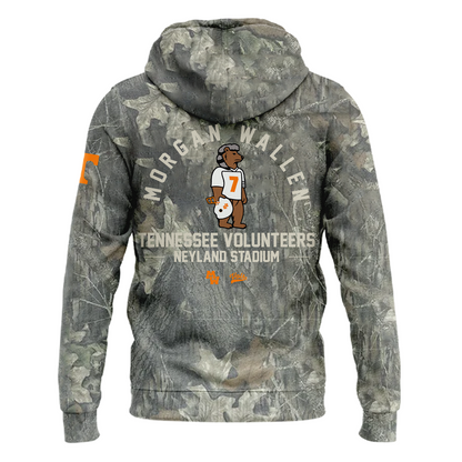 02.Morgan Wallen x Tennessee Volunteers Camo Event 2026 -Hoodie