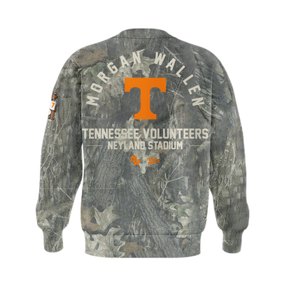 01.Morgan Wallen x Tennessee Volunteers Camo Event 2026 SWEATSHIRT