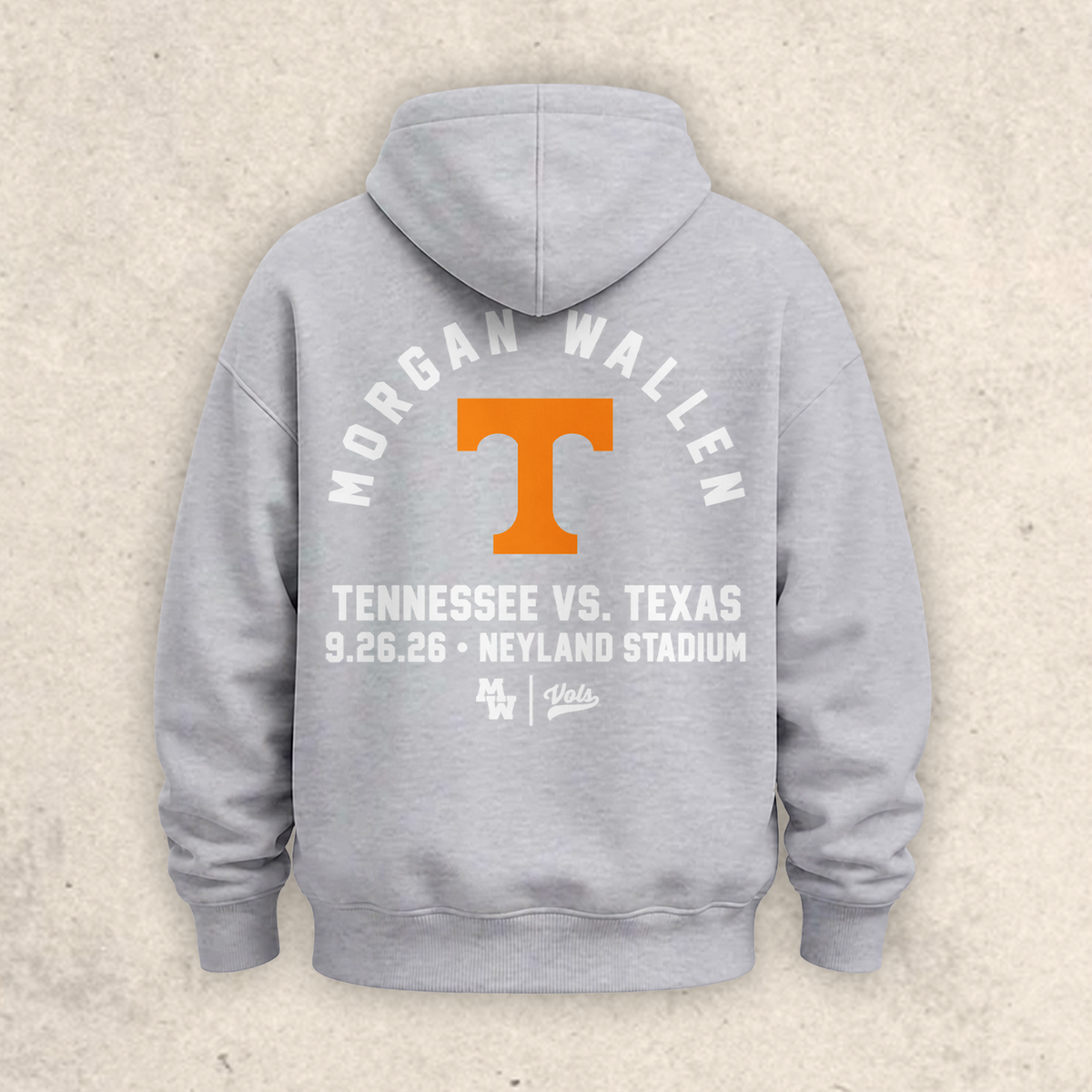 Limited Edition Morgan Wallen x Tennessee Football Tshirt 2026