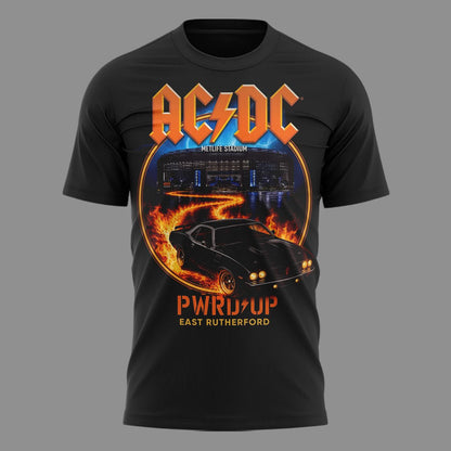 001. Newest Shirt AC/DC x New York Giants Event Shirt - POWER UP TOUR 2026 T-Shirt