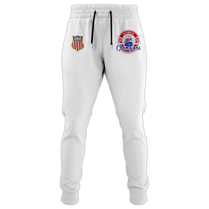 USA Special Men Hockey Milano-Cortina Olympics Champions 2026 Limited Edition T.shirt