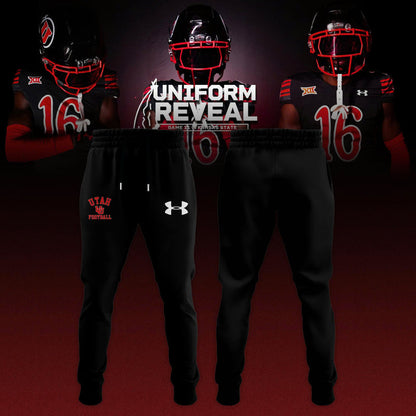 Utah Utes Black Throwbacks Custom Jersey – Black