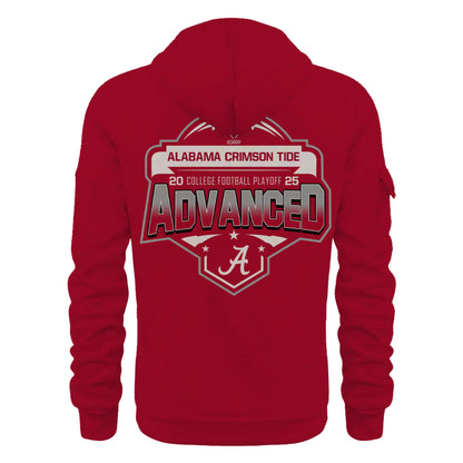Alabama Crimson Tide 2025 College Football Playoff | Limited Edition 1/4 Hoodie
