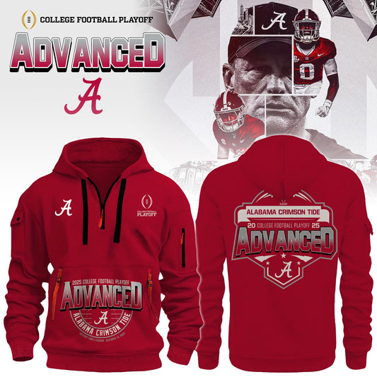 Alabama Crimson Tide 2025 College Football Playoff | Limited Edition 1/4 Hoodie