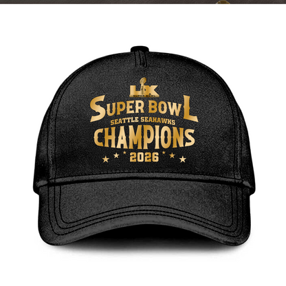 Seahawks 2026 Super Bowl LX Tshirt - Limited Editions