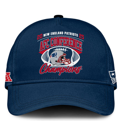 NEPatriots x 2025 AFC Conference Champions Hoodie V4