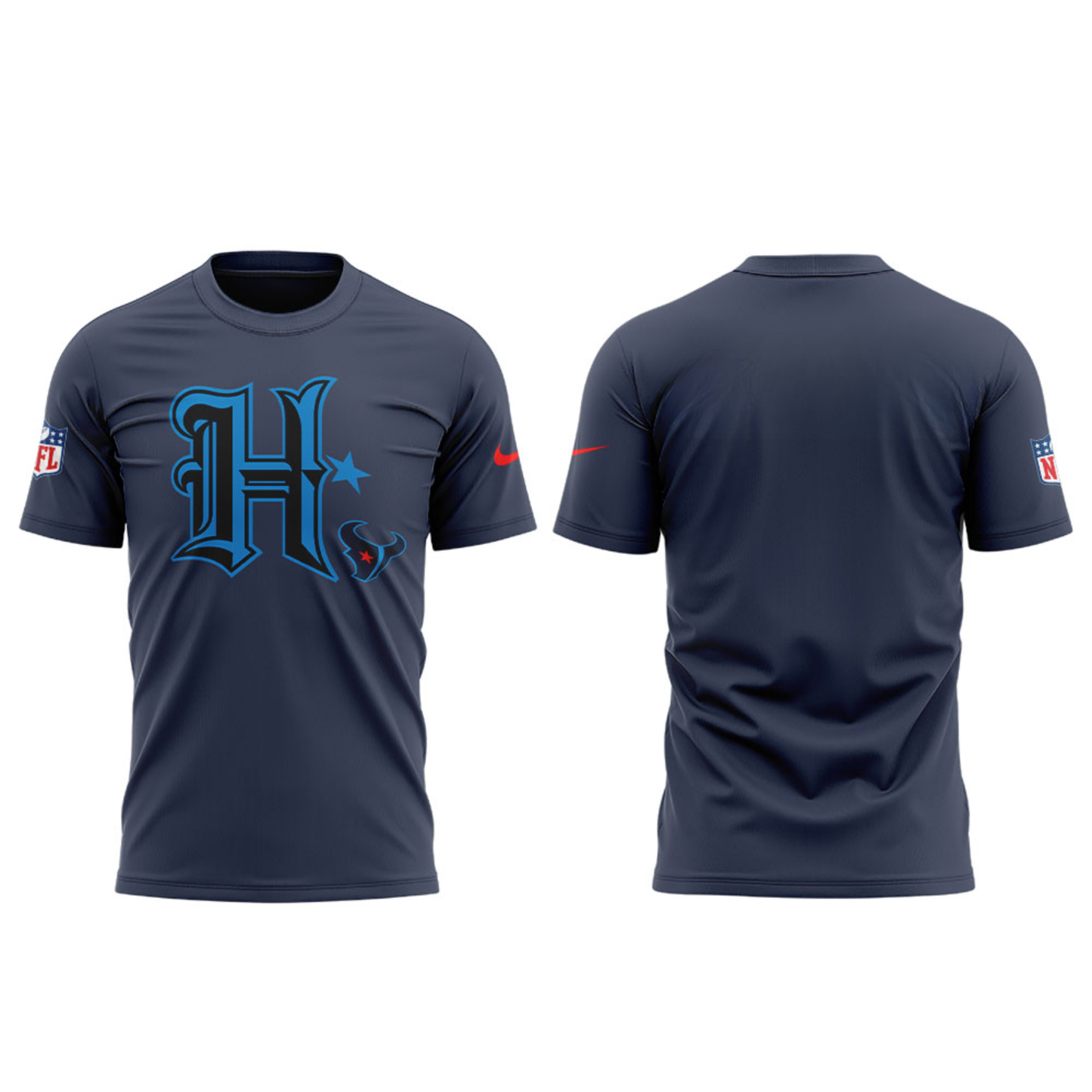 H.Texans Limited Edition Uniforms Combo T-Shirt