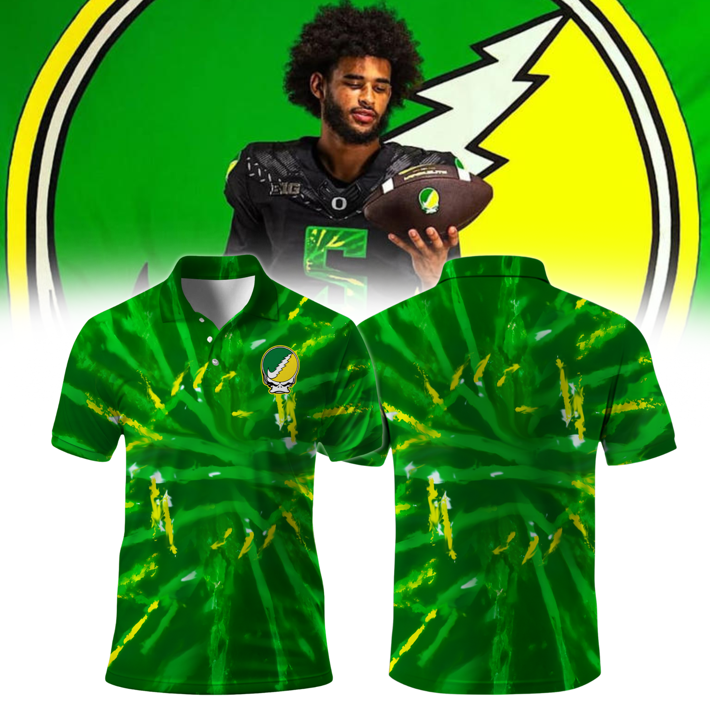 Limited Edition GDucks "Tie-Dye" Polo