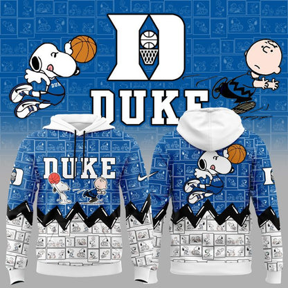 9K . Duke Men's Basketball x Peanuts Hoodie 2025