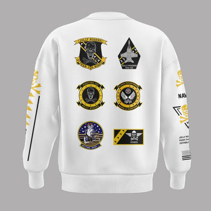 1. Special New Jolly Rogers Navy Midshipmen Sweatshirt