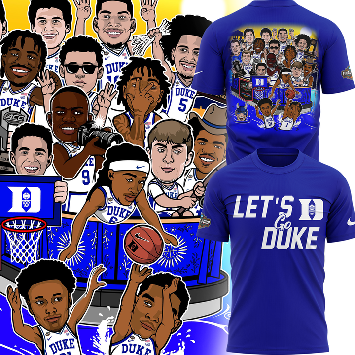 8K . Special New Duke Men's Basketball T-Shirt 2025