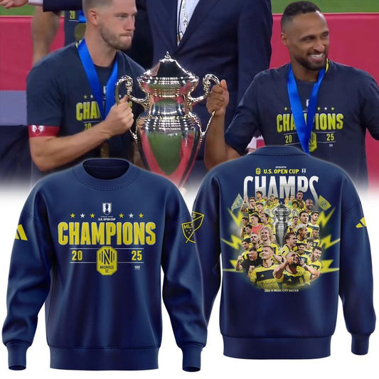 U.S. Open Cup Final 2025 Champions Sweatshirt (Blue)