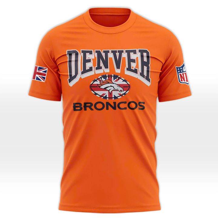 Denver Broncos NFL London game 2025 T-shirt