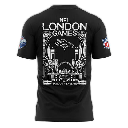 Denver Broncos NFL London game 2025 Limited T-shirt - Black