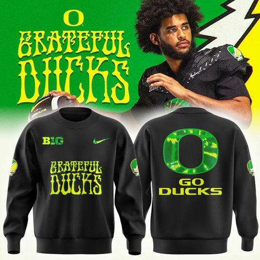 .Special Edition Oregon Ducks X Grateful Dead Sweater