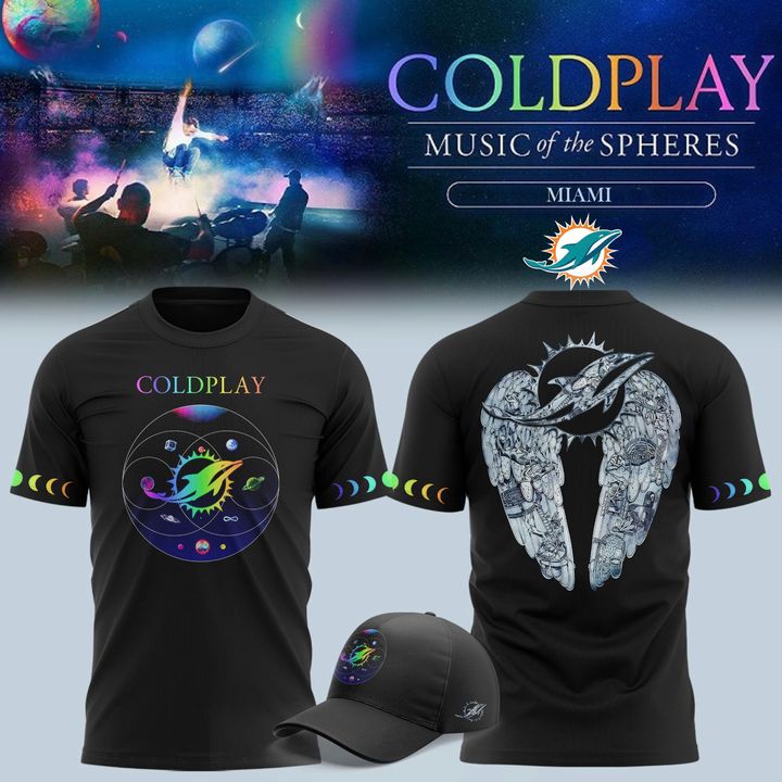 Coldplay 2025 Miami Tour Limited T-shirt