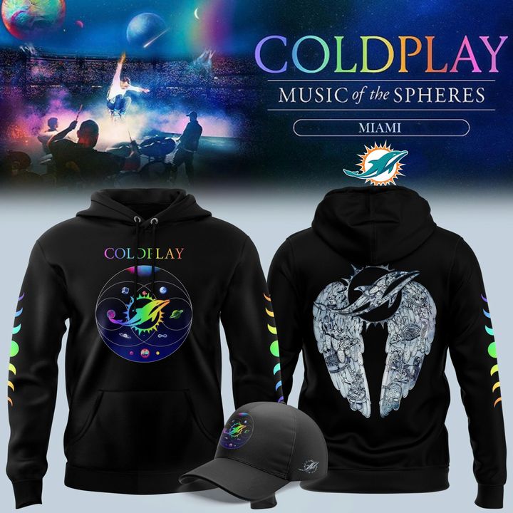 Coldplay 2025 Miami Tour Limited Hoodie