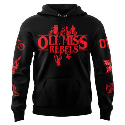 Ole Miss football 2025 Stranger things Hoodie
