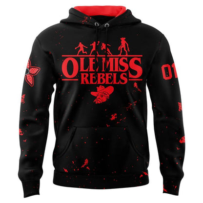 Ole Miss football 2025 Stranger things Special Hoodie