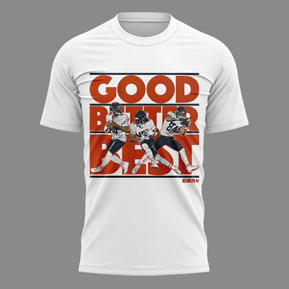 Chicago Bears GOOD. BETTER. BEST T-shirt - White