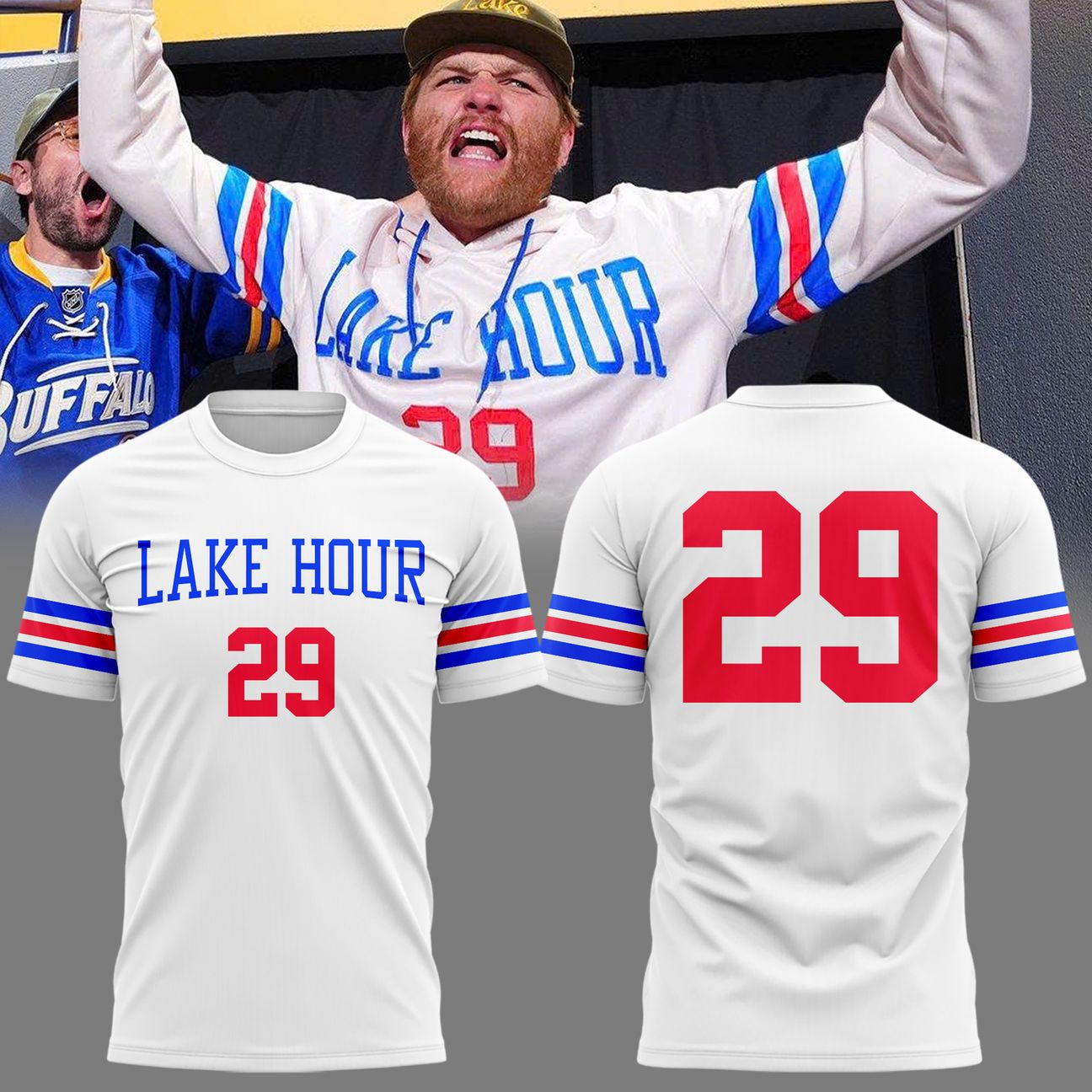 Limited Edition Buffalo Sabres Lake Hour Tshirt 2026