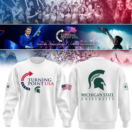 Michigan State University x Turning Point USA Sweatshirt