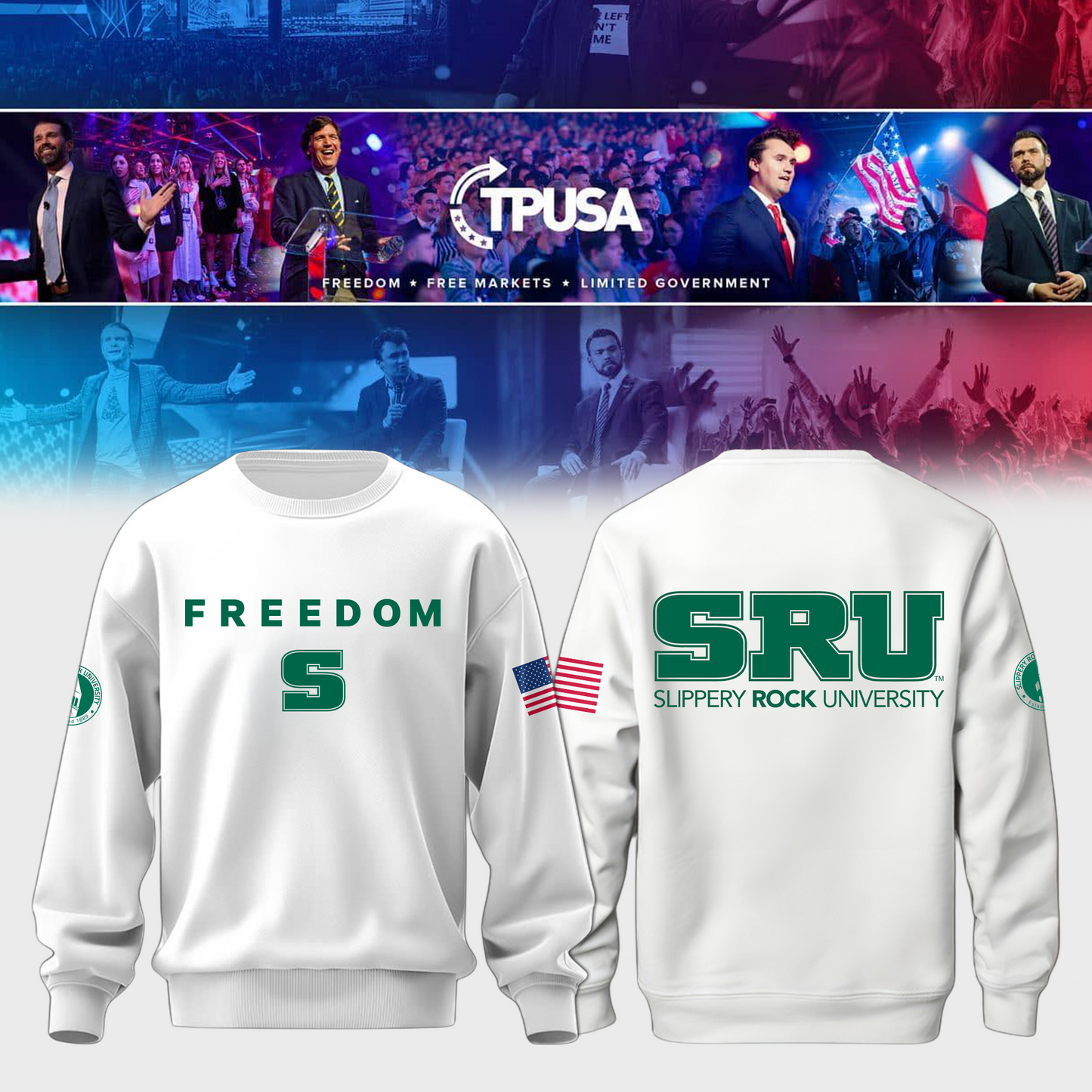 Slippery Rock University Freedom Sweater
